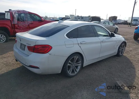 2019 BMW 430I Gran Coupe from USA, damaged, VIN WBA4J1C51KBM16851